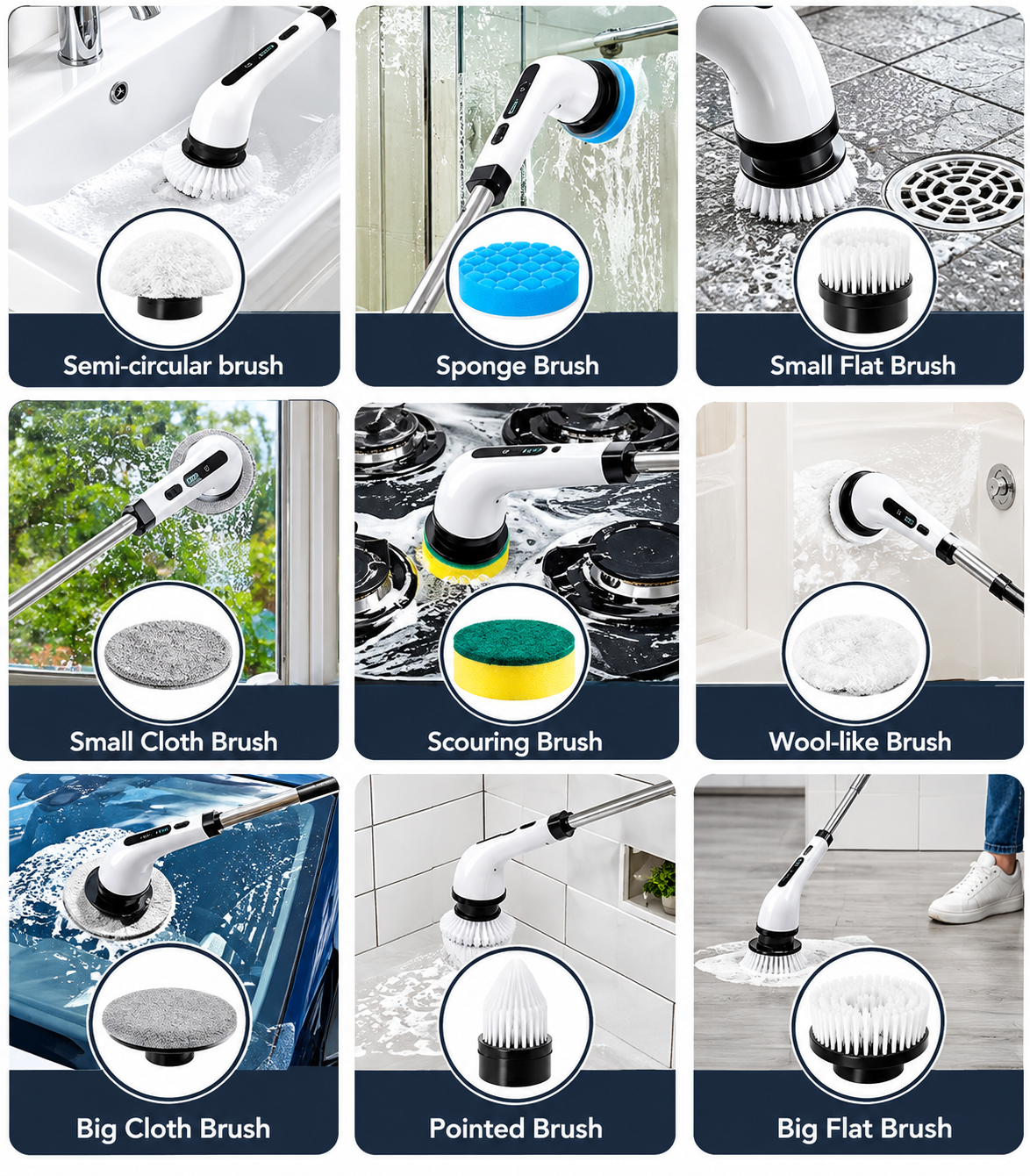 9-in-1 Electric Spin Scrubber™