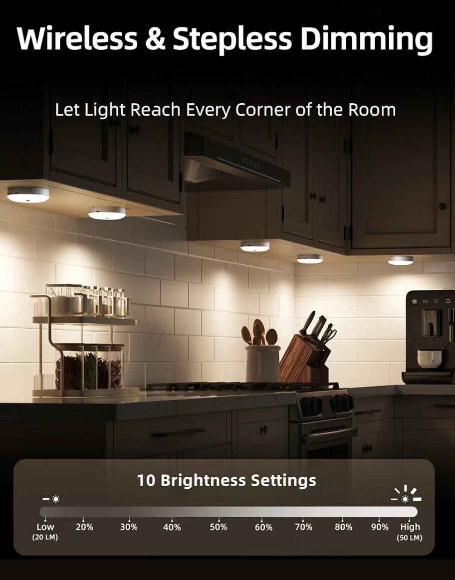 RGB Motion Sensor Cabinet Lights 3-Pack™