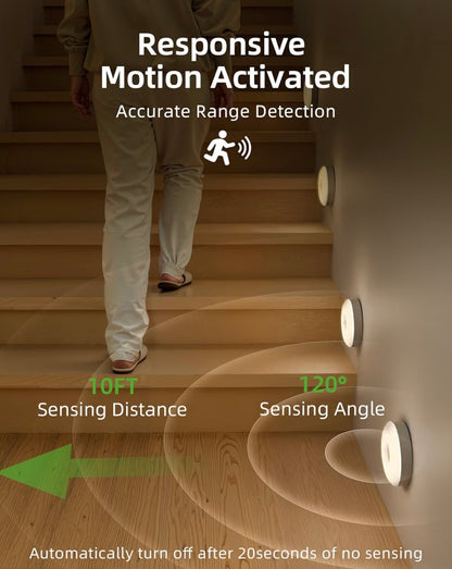 RGB Motion Sensor Cabinet Lights 3-Pack™