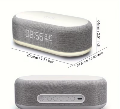 Home Appliance Hub™ Wireless Charging Station Digital Alarm Clock